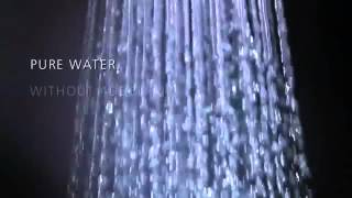 HANSA laminar flow technology  minimum aerosol formation when showering