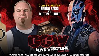 CCW Alive Wrestling: Episode 1.188 " Classic Vault 188" feat. Dustin Rhodes, Bruno Sassi, Billy Gunn