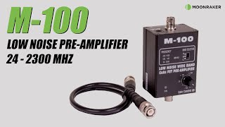 M-100 PROFESSIONAL (24-2300 MHZ) PRE-AMPLIFIER