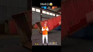 Modi Ji on Fire 😱🔥#shorts #freefire