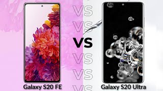 Samsung Galaxy S20 FE v/s Galaxy S20 Ultra