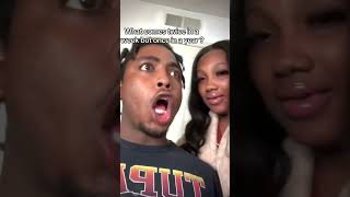 He was stressing so bad #funny #couplethings #comedy #prankvideo #shorts #family #love #couple