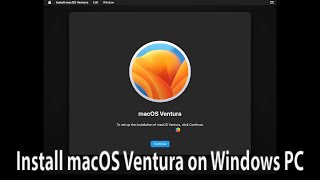 How to Install macOS Ventura on VirtualBox on Windows PC