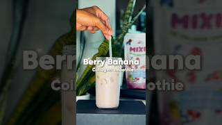 🍌 Berry Banana Collagen Smoothie 🍓 #collagen #smoothierecipes #glutathione #collagenbooster