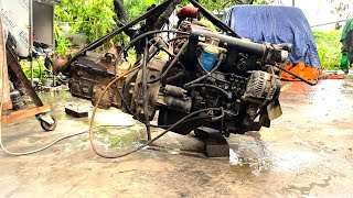 💡 Genius Boy Hyundai Truck Engine Restoration // World Class 4 Cylinder Diesel Engine Restoration