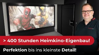 Über 400 Stunden Eigenleistung: Thomas' Ultimatives Heimkino im Detail! HEIMKINOBAU war vor Ort.