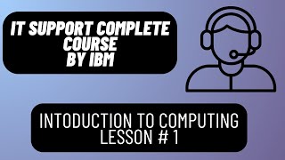 Introduction to Computing |Lesson# 1