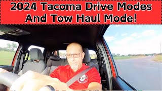 What's With The 2024 Toyota Tacoma Drive Modes And Tow Haul