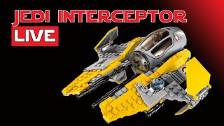 Jedi Interceptor | Star Wars Lego Live Build | Lego 75038