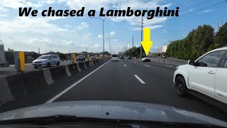 Hinabol namin Lamborghini sa SLEX. Biglang NagfullStop