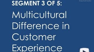 Multicultural Differences in Customer Experience