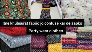 beautiful heavy work clothes #heavy fabric ke sath bnaye partywear dresses