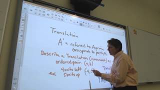 Pre Algebra Transformations