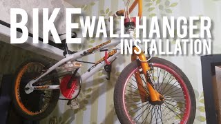 Bike Wall Hanger Installation - Gantungan Sepeda