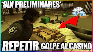 COMO REPETIR INFINITAMENTE EL GOLPE AL CASINO SIN HACER PRELIMINARES XBOX PS4 PC GTA 5 ONLINE DIAMAN