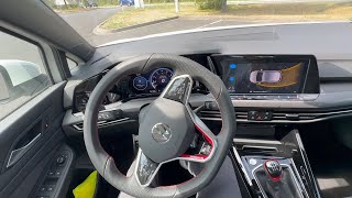 VW Golf 8 GTI POV Drive SOUND