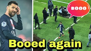 PSG Fans BOOed MESSI again | barcelona win | potter sacked