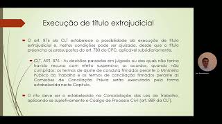 Procedimentos especiais (Processo do Trabalho) 2ª parte