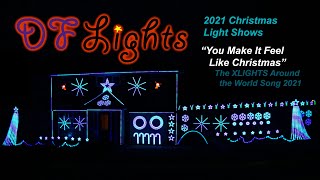 You Make It Feel Like Christmas  - 2021 Christmas Light Shows 4K