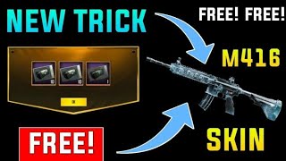 How To Get Free M416 Glacier Skin In Pubg Mobile | How to get free m416 glacier skin max |