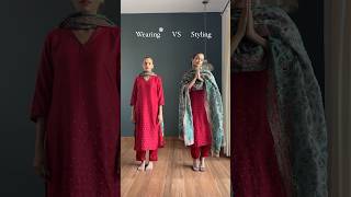 Quick hack for loose summer kurta 🥰 #grwm #indianwear #salwarsuit