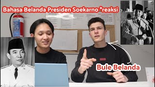 REAKSI ORANG BELANDA LIAT PRESIDEN SOEKARNO NGOMONG BAHASA BELANDA - WAWANCARA Presiden Ir. Soekarno