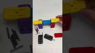 FidgetCraft: a Magnetic Fidget Slider and Building Toy #satisfying #satisfyingvideo #fidgettoys #edc