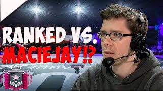 What It's Like To Play Ranked VS. MACIEJAY | Rainbow Six Siege