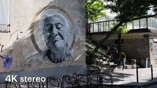 Walking in Paris – Basilique du Sacré-Cœur de Montmartre (4K, Stereo Sounds)