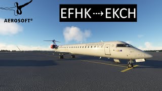 [MSFS] SAS AEROSOFT CRJ900!! PART 2: ARRIVIAL | Helsinki (EFHK) ⇢ Copenhagen (EKCH) [FS2020]