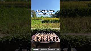 Apa yang salah dari papan #catur ini? Cek deskripsi!