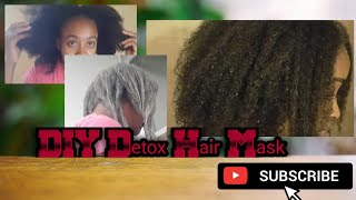 DIY DETOX HAIR MASK-Aztek Clay Mask