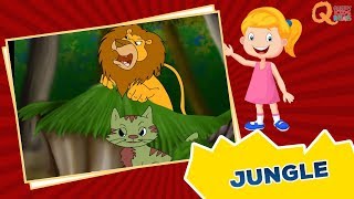 Animated Nursery Rhymes | Jungle | Pat A Cake | Quixot Kids