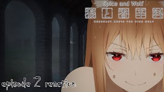 The Teasing & Banter is Already Crazy | Spice and Wolf 1x02 Reaction | Psych Student Reacts: 狼と香辛料