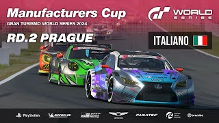 [Italiano] GT World Series 2024 | Round 2 - Praga | Manufacturers Cup