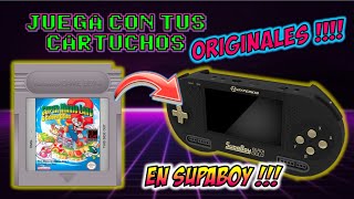 Como Jugar con cartuchos de Gameboy en una Supaboy #supernintendo #consolasretro #cartuchos