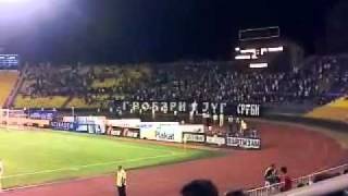 Partizan 3:0 OFK Beograd - Grobari navijanje [28/08/2011]