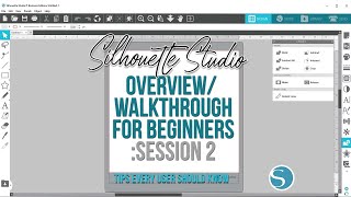 Silhouette Studio Walk Through and Q&A for Beginners| Session 2