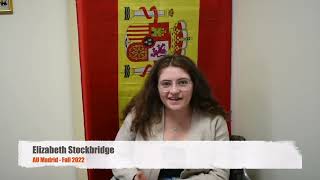 Global and Public Health Issues - "Decision to Study Abroad" - Elizabeth Stockbridge