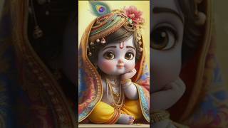 Cute 🌹❤️ baby Krishna 🥰😚 best krishna love 😘HD status video#love #shortvideo #shorts #krishnastatus