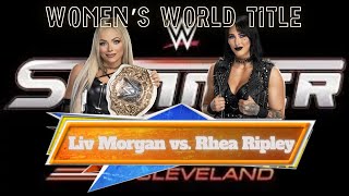 [WWE 2k24] FULL MATCH - Rhea Ripley vs. Liv Morgan - Women's World Title Match