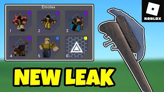 NEW EMOTE ICON LEAK IN ARSENAL!!! (Roblox Arsenal)