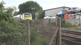 43465 and 43468 at Sawley Lane level crossing