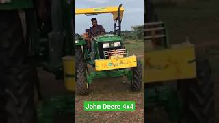 John Deere 4x4 #johndeere4wd #4x4tractor #shorts #narendratractors2.O #slowmo