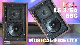 Musical Fidelity LS3/5A new BBC monitor loudspeaker | deep unboxing