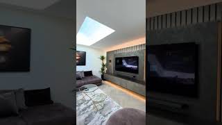 Wall Lamp TV Design