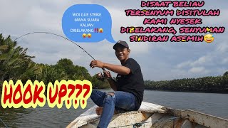 Mancing mania Muara bangun babanir senyumnya membuat kami luka😅trip Muara part 3