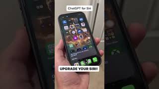 chatGPT FOR SIRI. UPGRADE YOUR SIRI. WORKS ON APPLE WATCH TOO! By:vibery.co #shorts