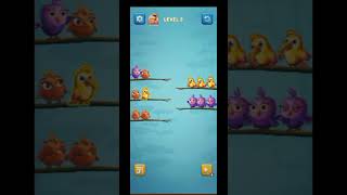 bird sort puzzle color game third level 3