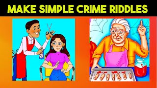 Make Simple Crime Riddles Shorts And Make Money Online 2024 | YouTube Automation